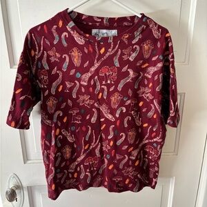 Oversizedd mushroom top